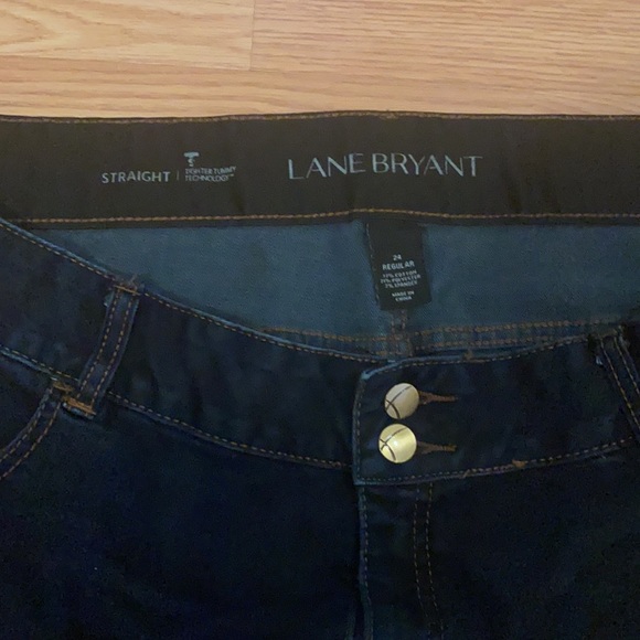 Lane Bryant Size 24 Straight Leg Jeans - Picture 2 of 3